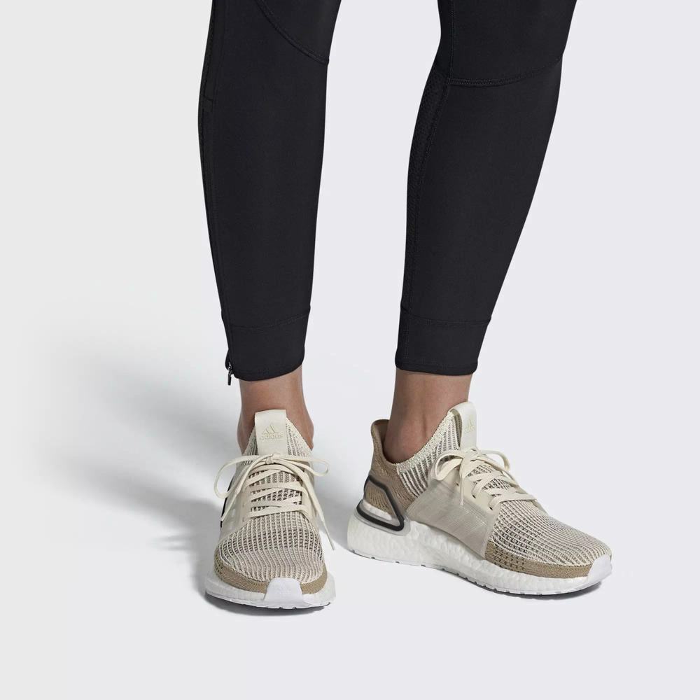 Adidas Ultraboost 19 Tenis Para Correr Blancos Para Mujer (MX-29109)